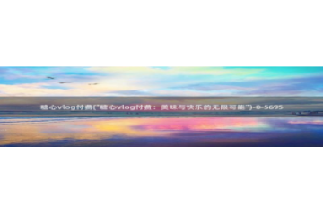 多乙 糖心vlog：糖心vlog付费(\