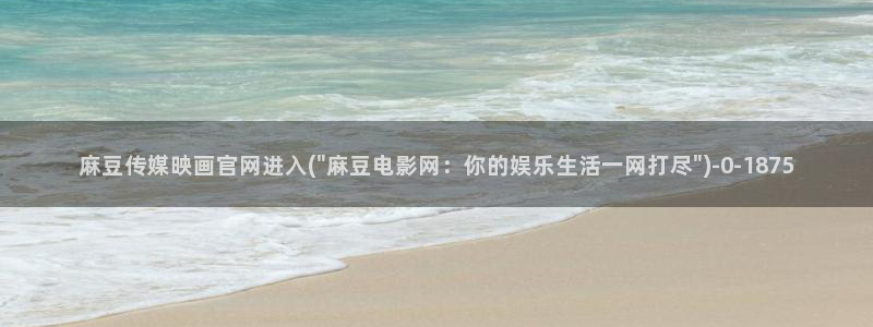 麻豆高口碑视频